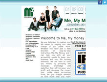 Tablet Screenshot of memymoneyandi.com